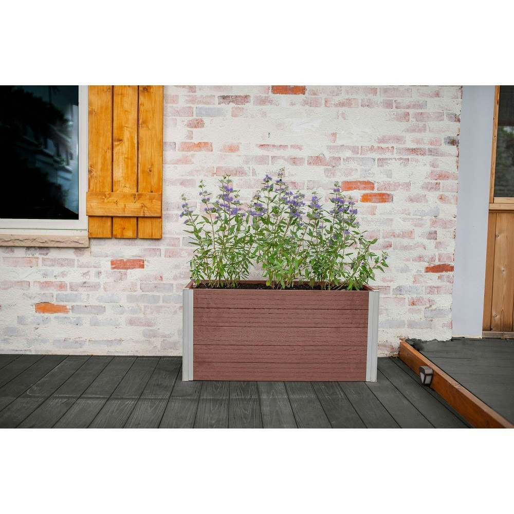 Vita 39-Inch Urbana Rectangular Planter Box: $126.99 Vita 39-Inch Urbana Rectangular Planter Box: $126.99