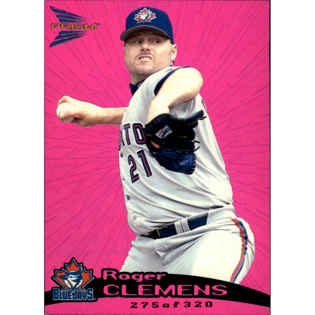 1999 Pacific Prism Roger Clemens Holographic Purple #147 Card: $12 1999 Pacific Prism Roger Clemens Holographic Purple #147 Card: $12