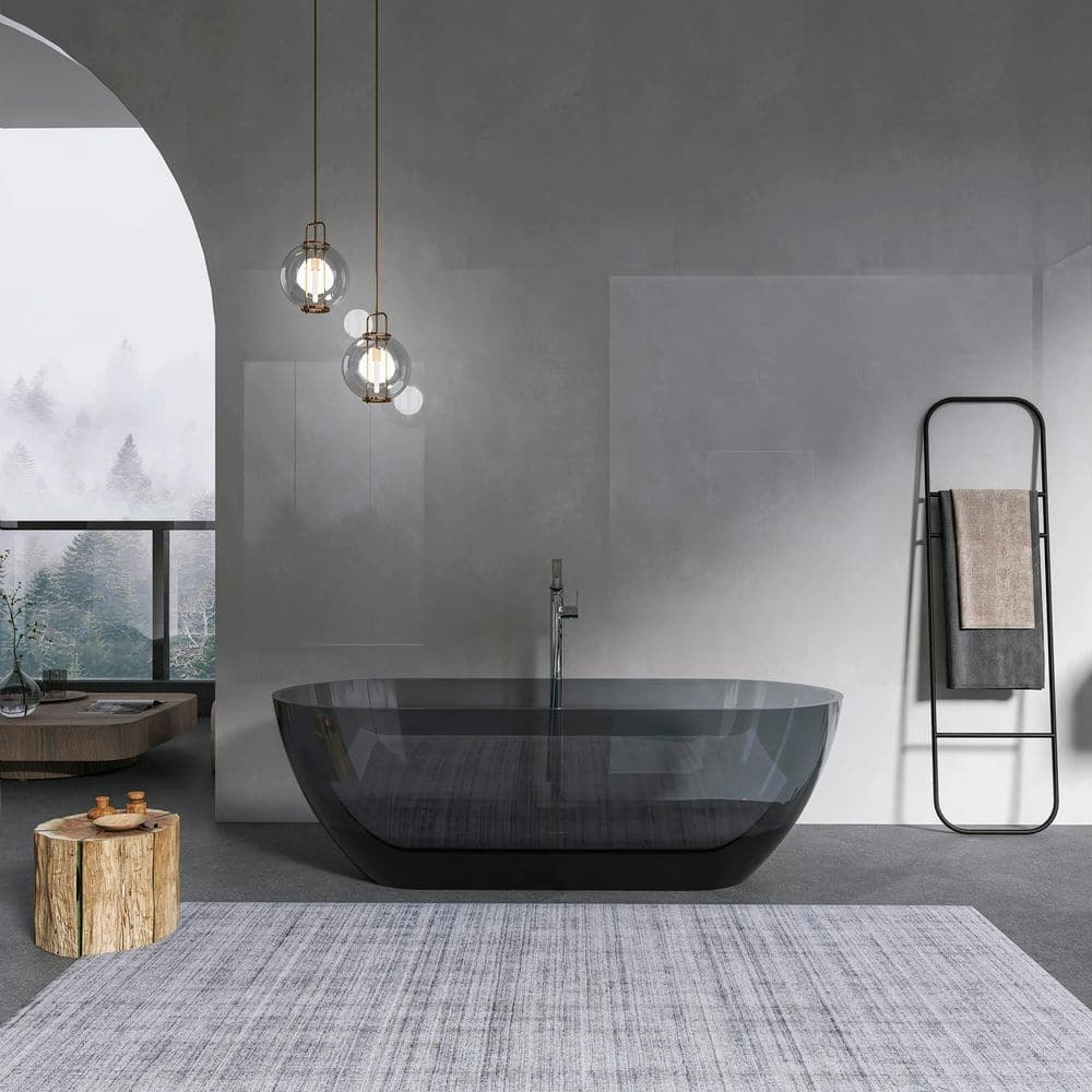 69 x 30-Inch Resin Flatbottom Freestanding Soaking Bathtub: $1,999 69 x 30-Inch Resin Flatbottom Freestanding Soaking Bathtub: $1,999