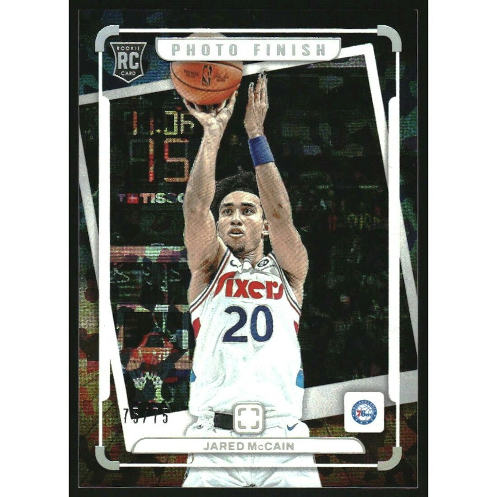 2024-25 Panini PhotoGenic Jared McCain Photo Finish Diamond Card: $20 2024-25 Panini PhotoGenic Jared McCain Photo Finish Diamond Card: $20