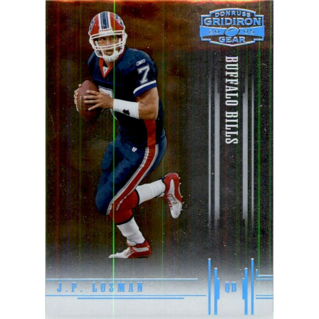 2005 Donruss Gridiron Gear Platinum Holofoil J.P. Losman Card: $10.80