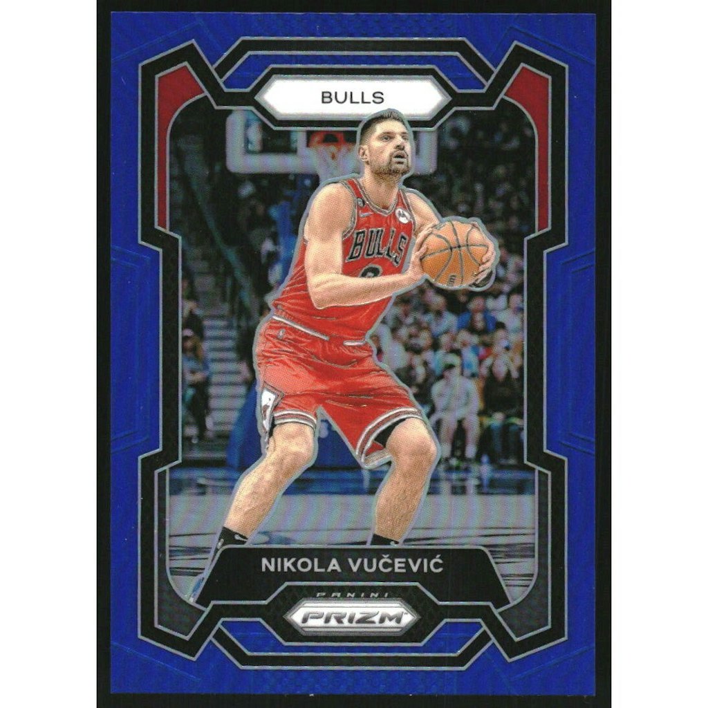 2023-24 Panini Prizm Blue Nikola Vucevic #87 Card: $10.80 2023-24 Panini Prizm Blue Nikola Vucevic #87 Card: $10.80