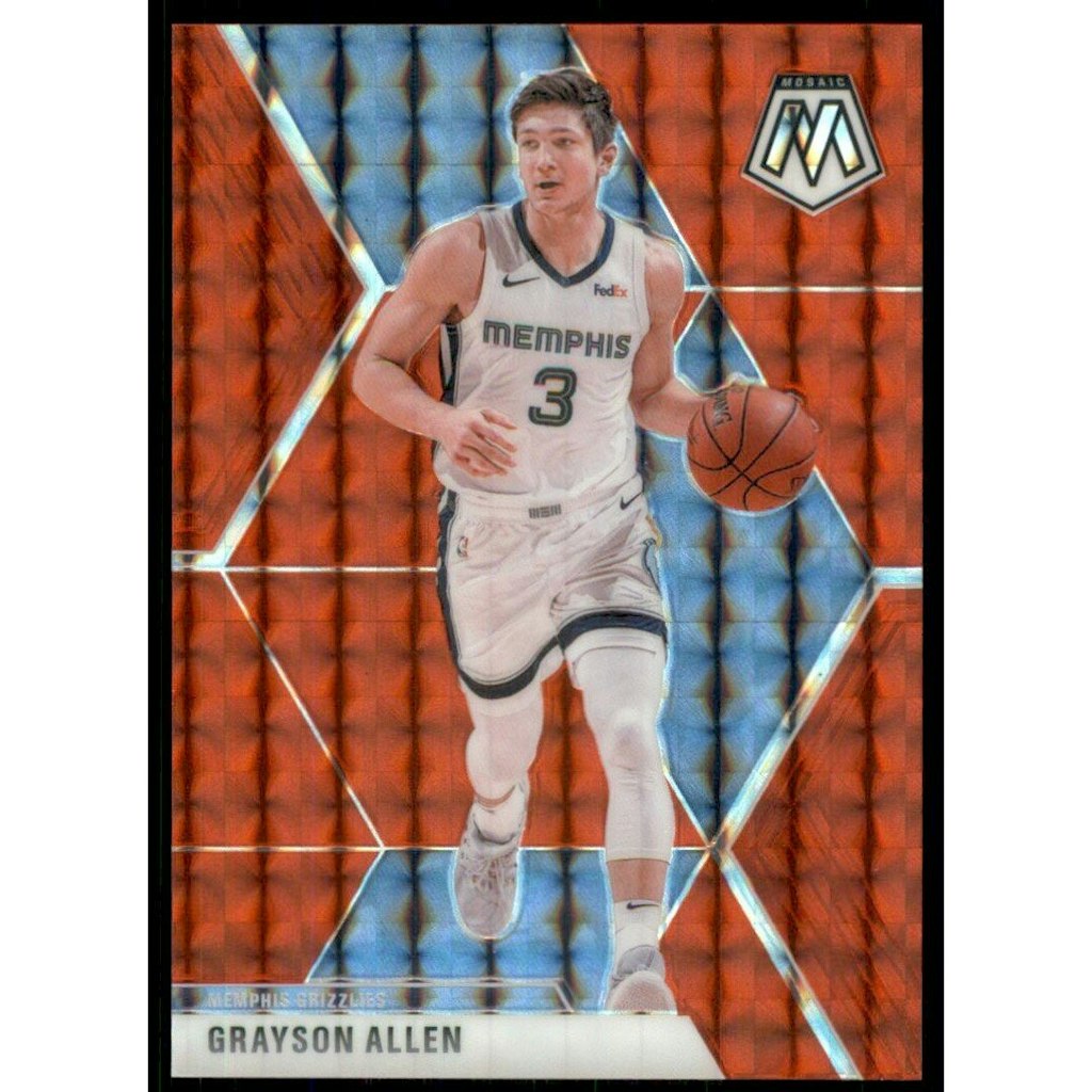 2019-20 Panini Mosaic Choice Red Fusion Grayson Allen #116 Trading Card: $10.80