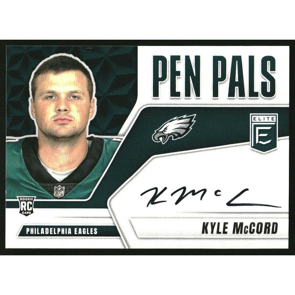 2025 Elite Pen Pals #38 Kyle McCord: $10.80 2025 Elite Pen Pals #38 Kyle McCord: $10.80