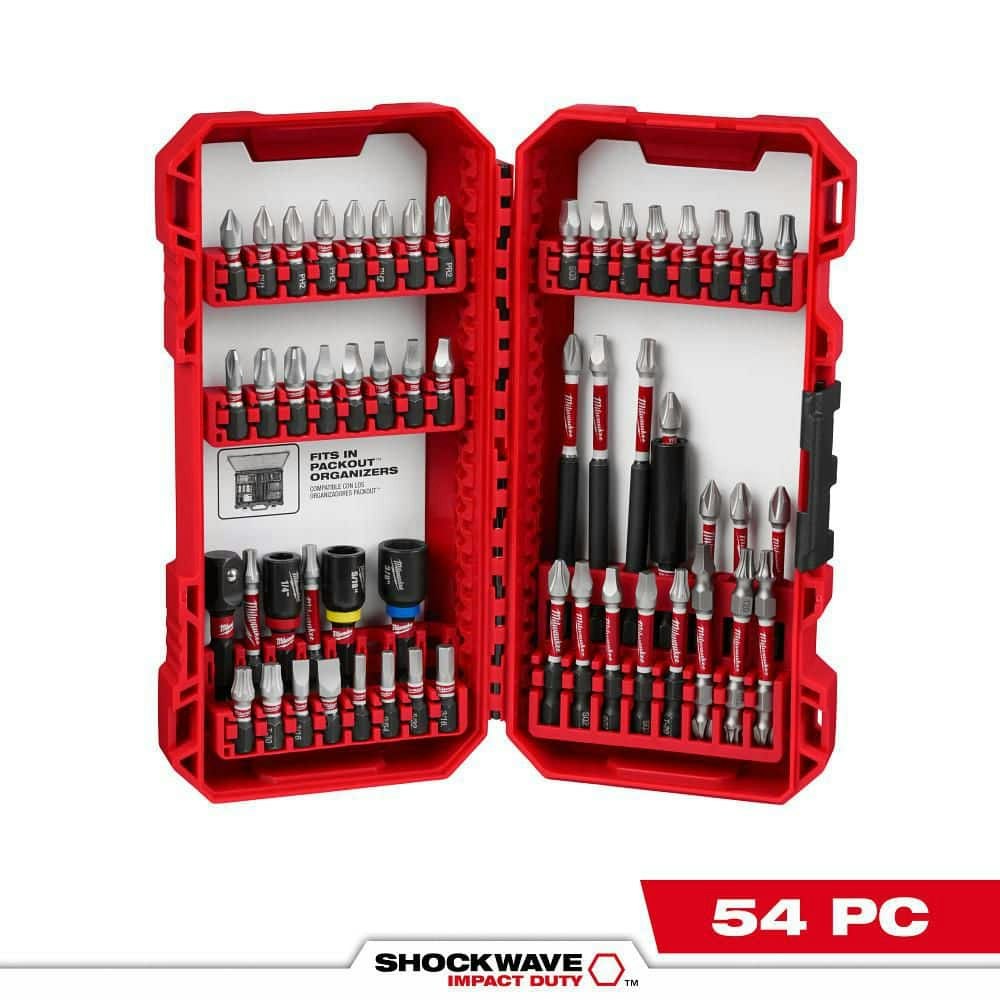 Shockwave Impact-Duty Alloy Steel Screwdriver Bit Set 54-Piece: $34.99 Shockwave Impact-Duty Alloy Steel Screwdriver Bit Set 54-Piece: $34.99