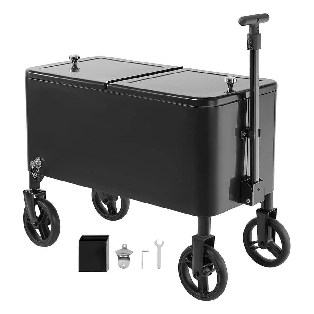 80-Quart Rolling Ice Chest Cart: $182.99 80-Quart Rolling Ice Chest Cart: $182.99