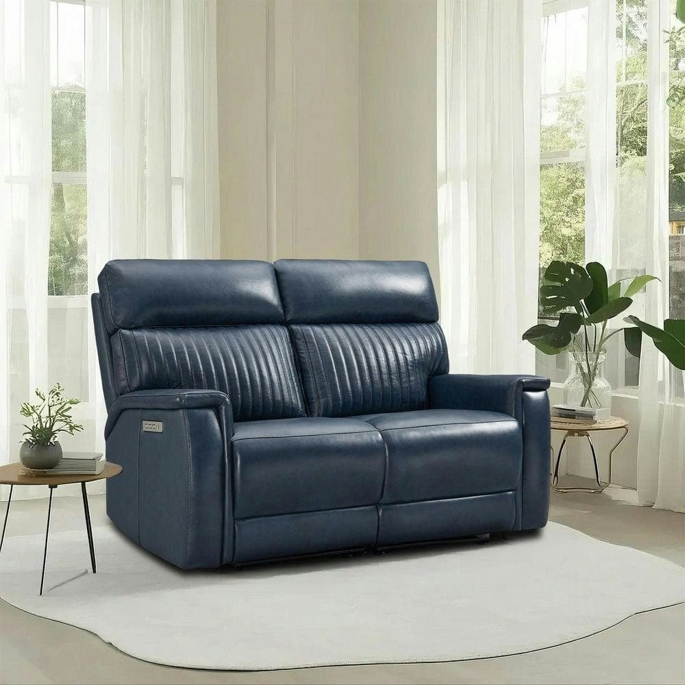 Mia 60-Inch Genuine Leather Triple Power Loveseat: $2,000 Mia 60-Inch Genuine Leather Triple Power Loveseat: $2,000