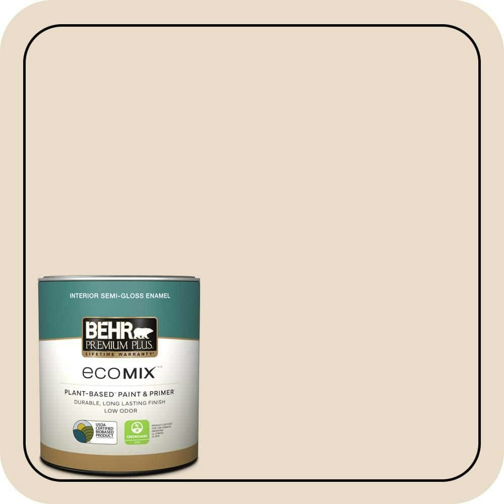Lambskin Semi-Gloss EcoMix Interior Paint & Primer 1-Quart: $22.48
