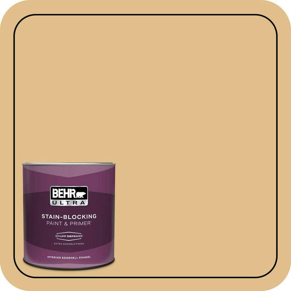 Behr Premium Plus 1-Quart Warm Muffin Eggshell Interior Paint and Primer: $22.98 Behr Premium Plus 1-Quart Warm Muffin Eggshell Interior Paint and Primer: $22.98
