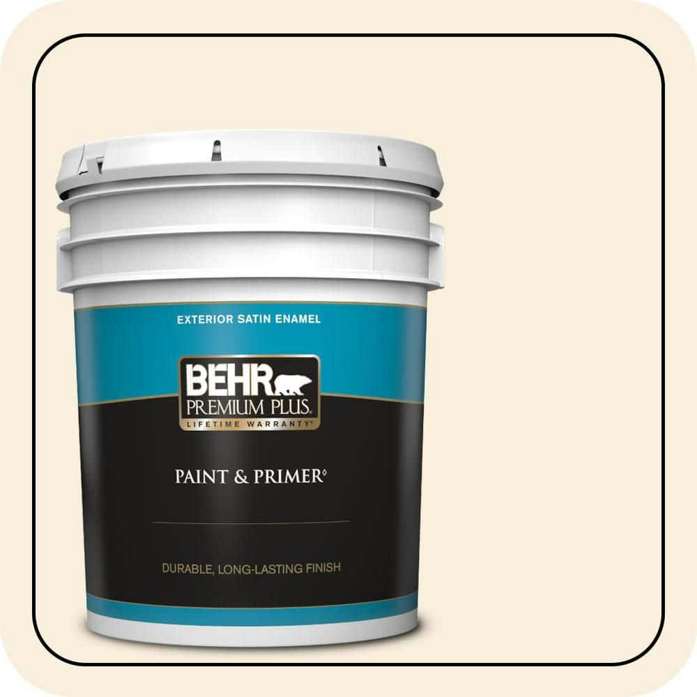 Soft Gossamer Satin Enamel Exterior Paint and Primer 5-Gallon: $225 Soft Gossamer Satin Enamel Exterior Paint and Primer 5-Gallon: $225