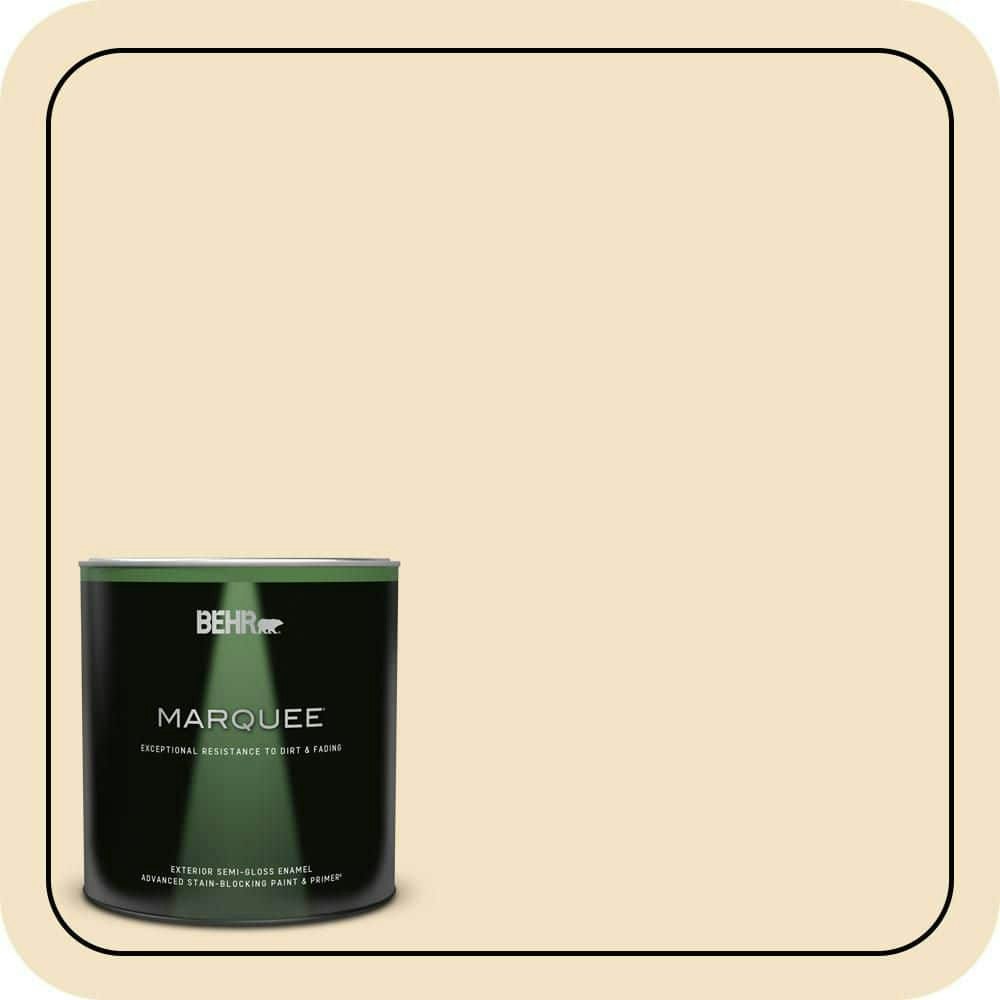 Cream Puff Semi-Gloss Enamel Exterior Paint & Primer 1-Quart: $35.98 Cream Puff Semi-Gloss Enamel Exterior Paint & Primer 1-Quart: $35.98