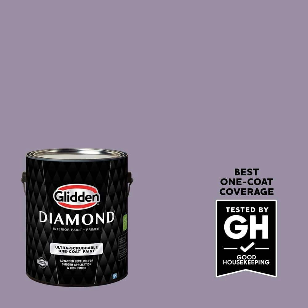 PPG Smoky Grape Satin Interior Paint and Primer 1-Gallon: $41.98 PPG Smoky Grape Satin Interior Paint and Primer 1-Gallon: $41.98