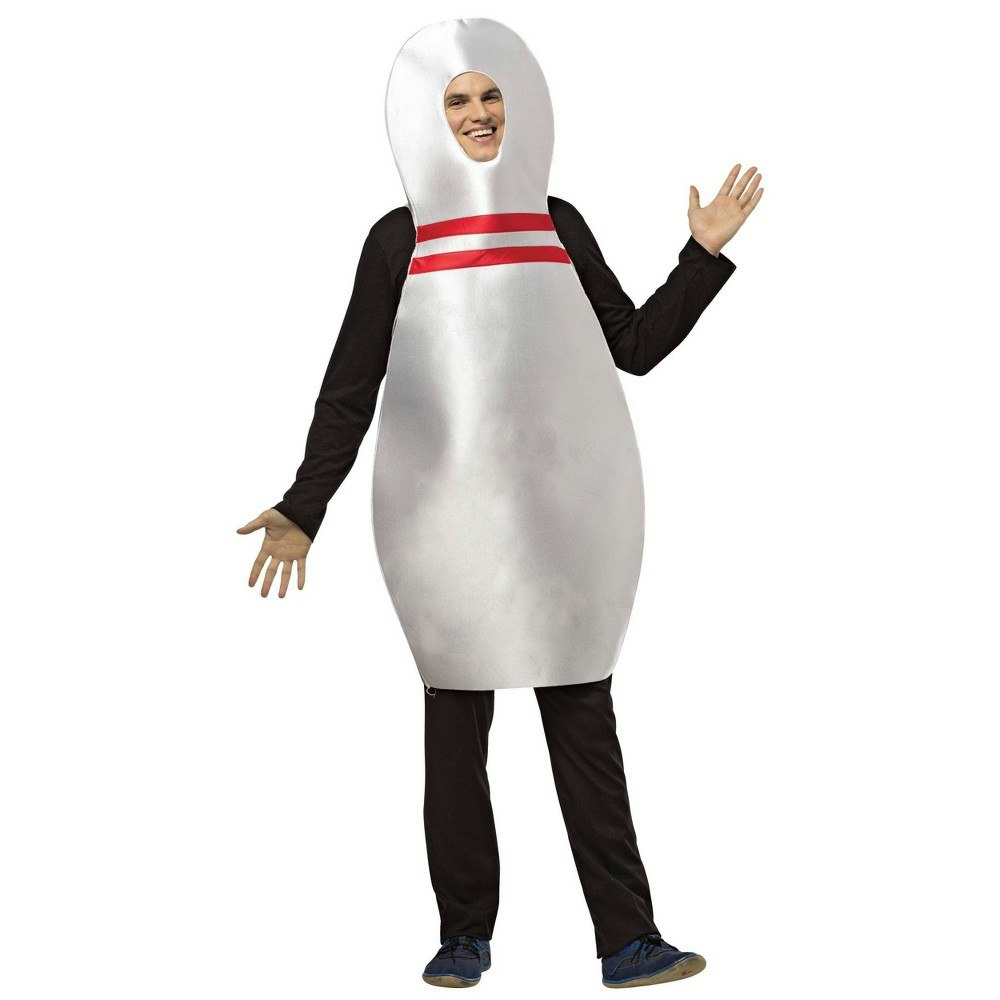 Imposta Costumes Adult Bowling Pin Bodysuit: $53.99