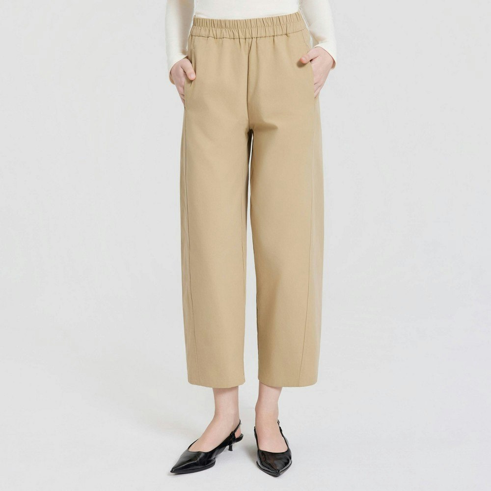 A New Day Women's Barrel Leg Tencel Pants: $45