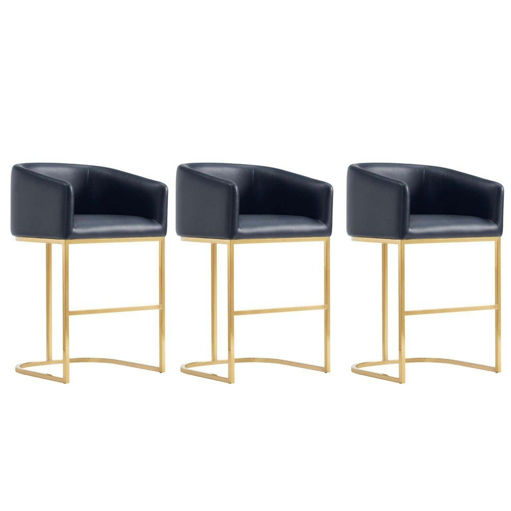 Manhattan Comfort Louvre Counter Height Barstool 3-Pack: $919.99