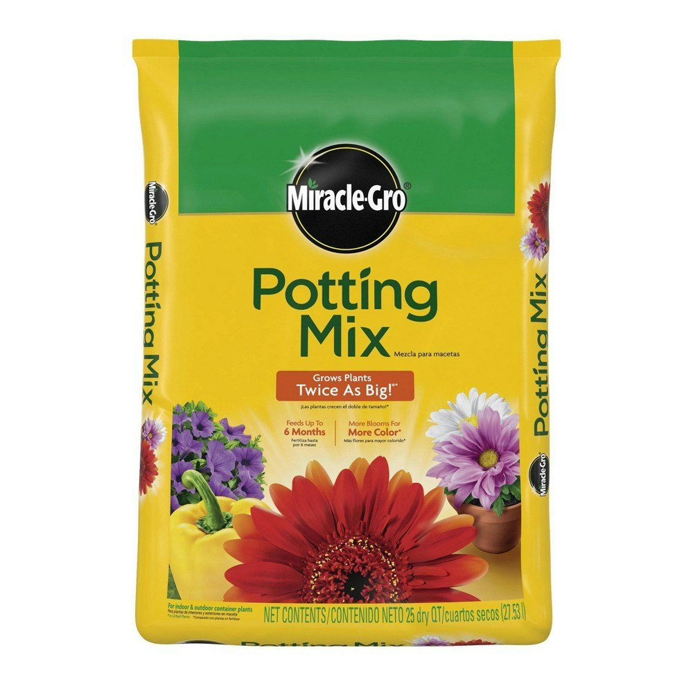 Miracle-Gro 13lb Potting Mix: $8.99