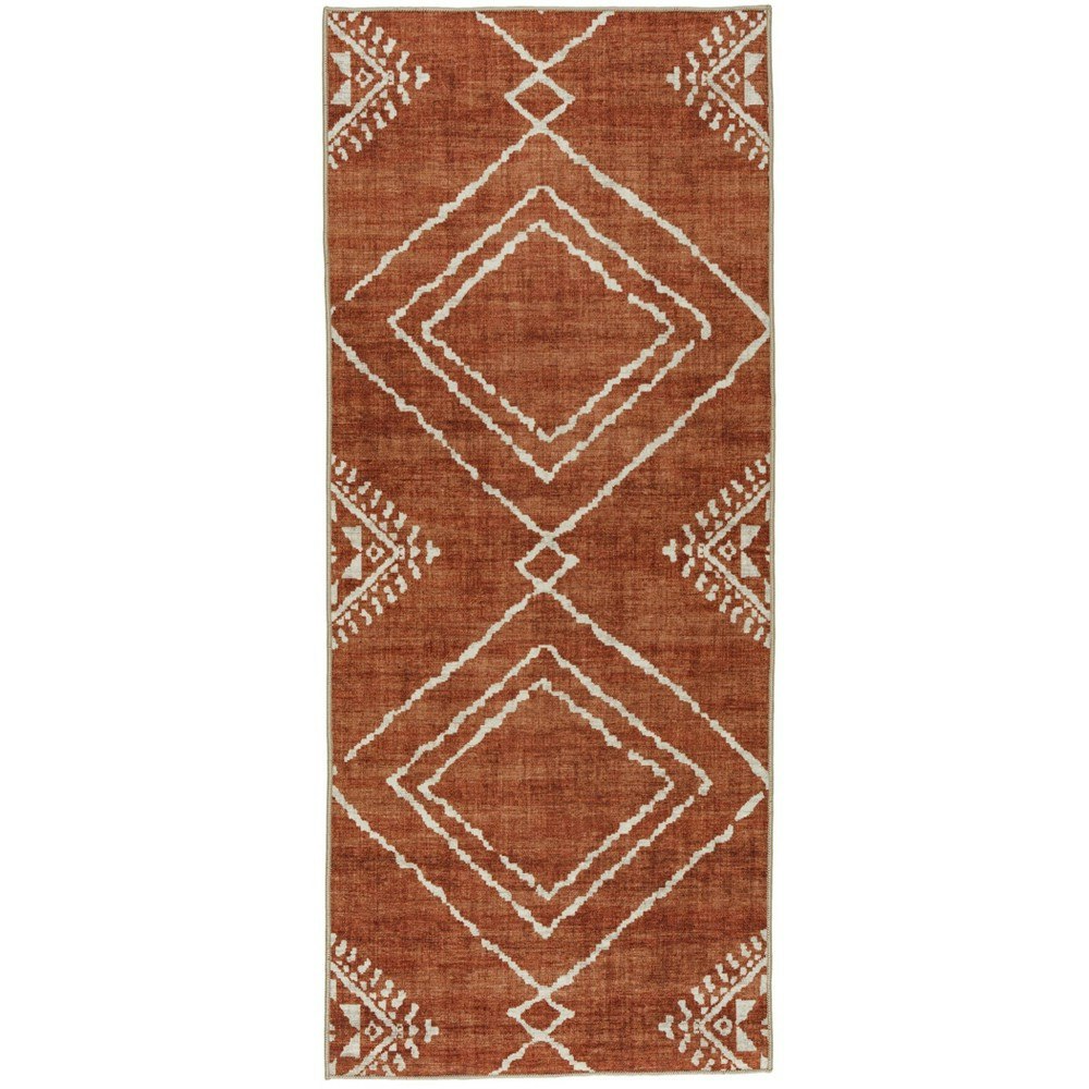 Realife Rugs 2'6"x8' Machine Washable Diamond Jax Runner Rug: $74.99 Realife Rugs 2'6"x8' Machine Washable Diamond Jax Runner Rug: $74.99
