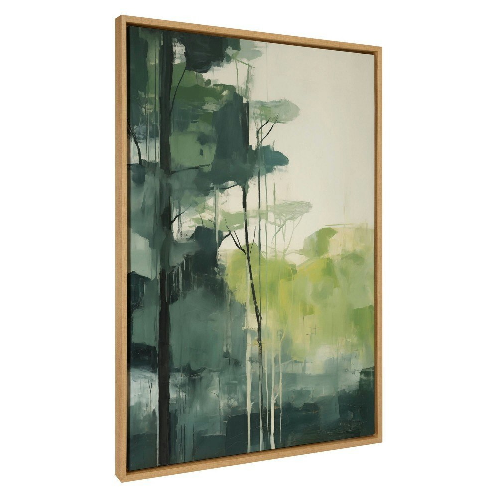 Kate & Laurel Sylvie Whispering Trees II 31.5"x41.5" Framed Canvas Wall Art: $199.99 Kate & Laurel Sylvie Whispering Trees II 31.5"x41.5" Framed Canvas Wall Art: $199.99