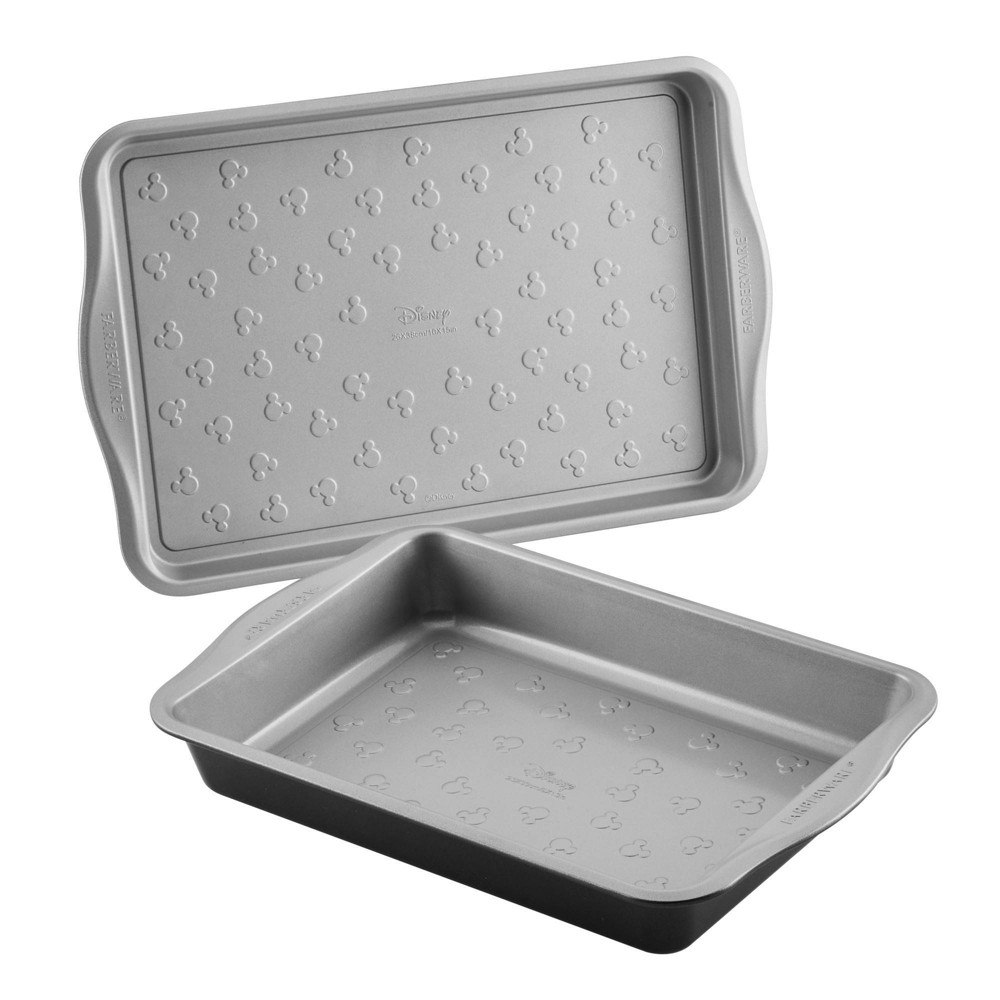 Farberware Disney Mickey Mouse Cake and Cookie Pan 2-Piece Set: $32.99 Farberware Disney Mickey Mouse Cake and Cookie Pan 2-Piece Set: $32.99
