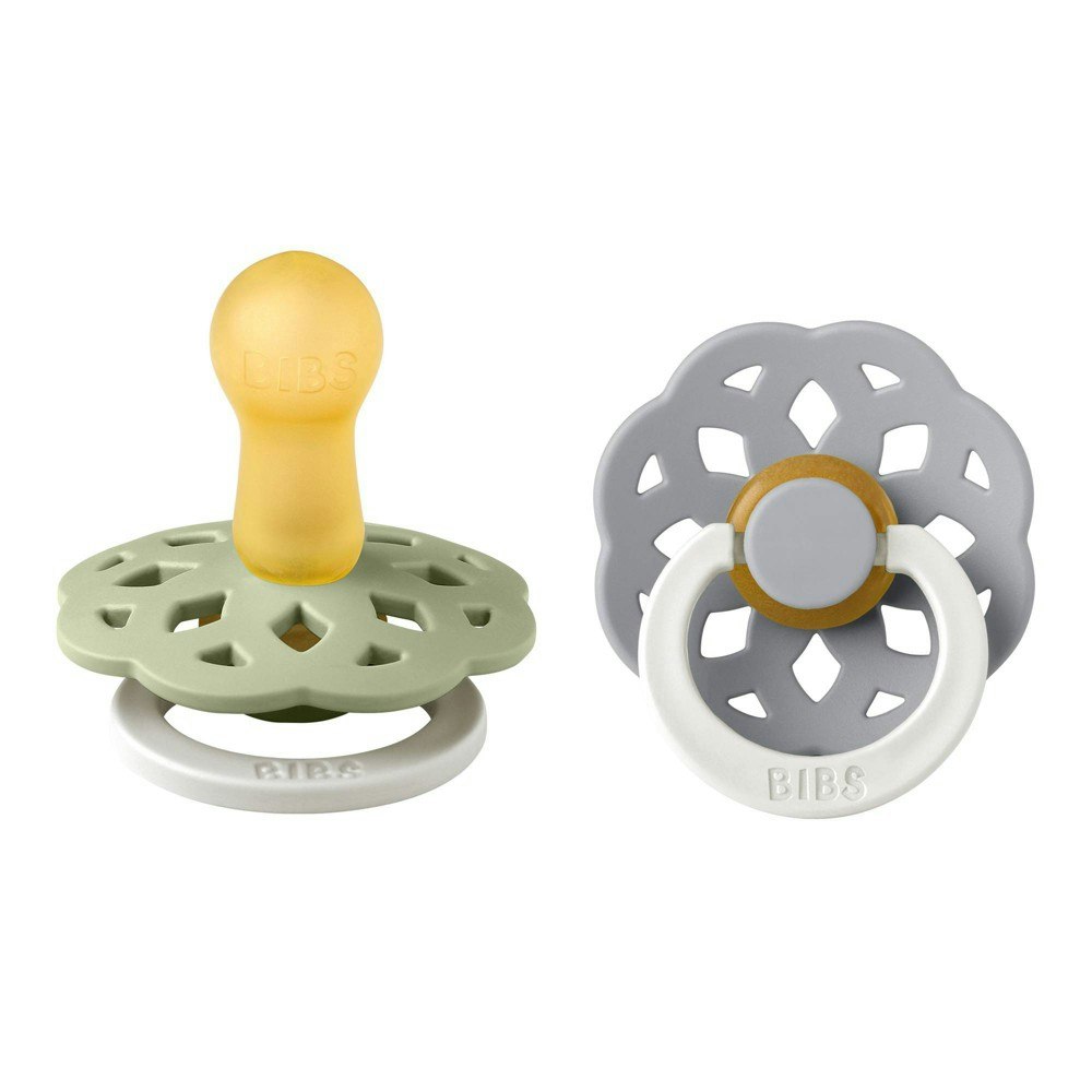 Bibs Boheme 0-6m Latex Pacifier 2-Pack: $12.79