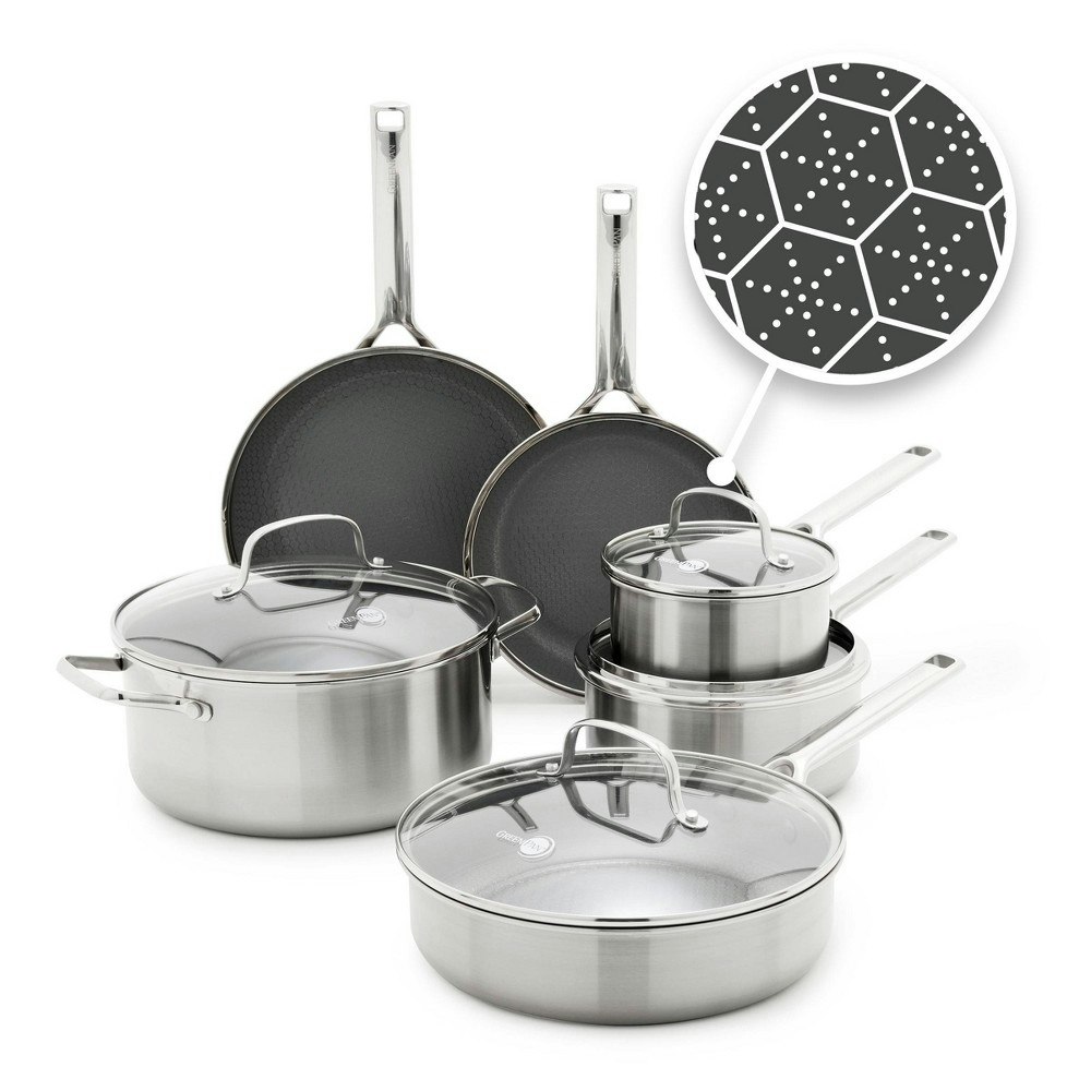 GreenPan Prism 10-Piece Ceramic Nonstick Cookware Set: $269.99 GreenPan Prism 10-Piece Ceramic Nonstick Cookware Set: $269.99