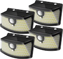 Solar Motion Sensor Light 4-Pack for $12 + free shipping w/ Prime