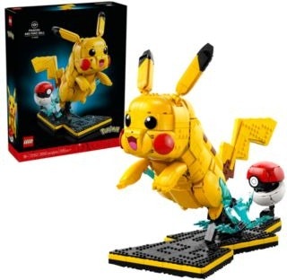 LEGO Pokémon Pikachu & Poké Ball Set: $160 LEGO Pokémon Pikachu & Poké Ball Set: $160