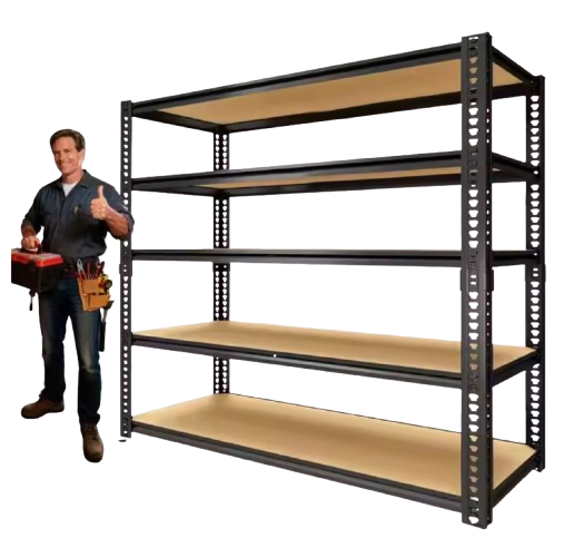 72" x 40" Adjustable Metal Storage Rack: $39 72" x 40" Adjustable Metal Storage Rack: $39