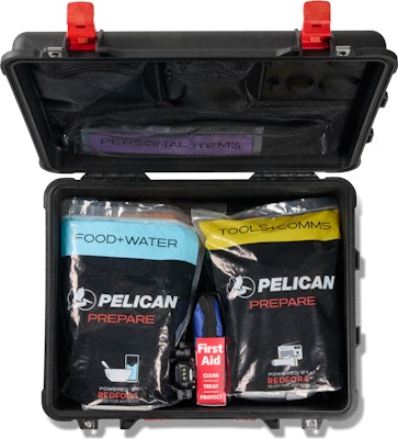 Pelican Prepare x Redfora 2-Person 72-Hour Emergency Kit for $302 + free shipping