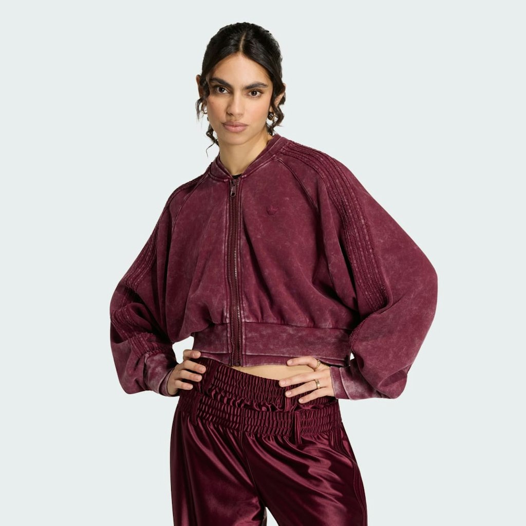 SST Double Layered Cropped Track Top: $90 SST Double Layered Cropped Track Top: $90