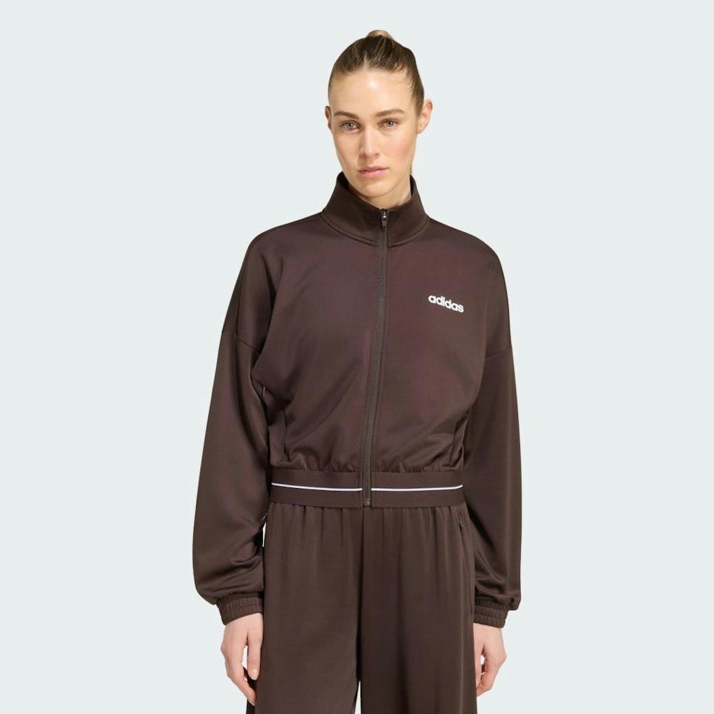 Hyperglam Cropped Track Top: $55