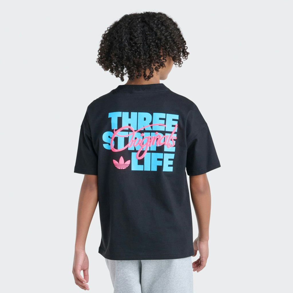 3-Stripe Short Sleeve T-Shirt: $28