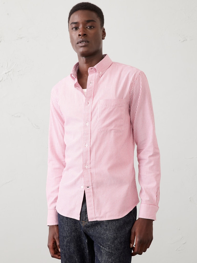 Slim-Fit Oxford Shirt: $40