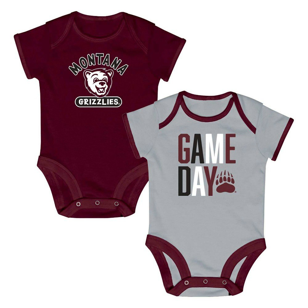 NCAA Montana Grizzlies Newborn Bodysuit 2-Pack: $24.99 NCAA Montana Grizzlies Newborn Bodysuit 2-Pack: $24.99
