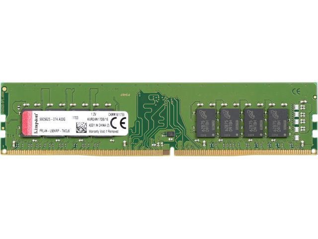 Kingston ValueRAM 16GB DDR4 2400 Desktop Memory: $103.96 Kingston ValueRAM 16GB DDR4 2400 Desktop Memory: $103.96
