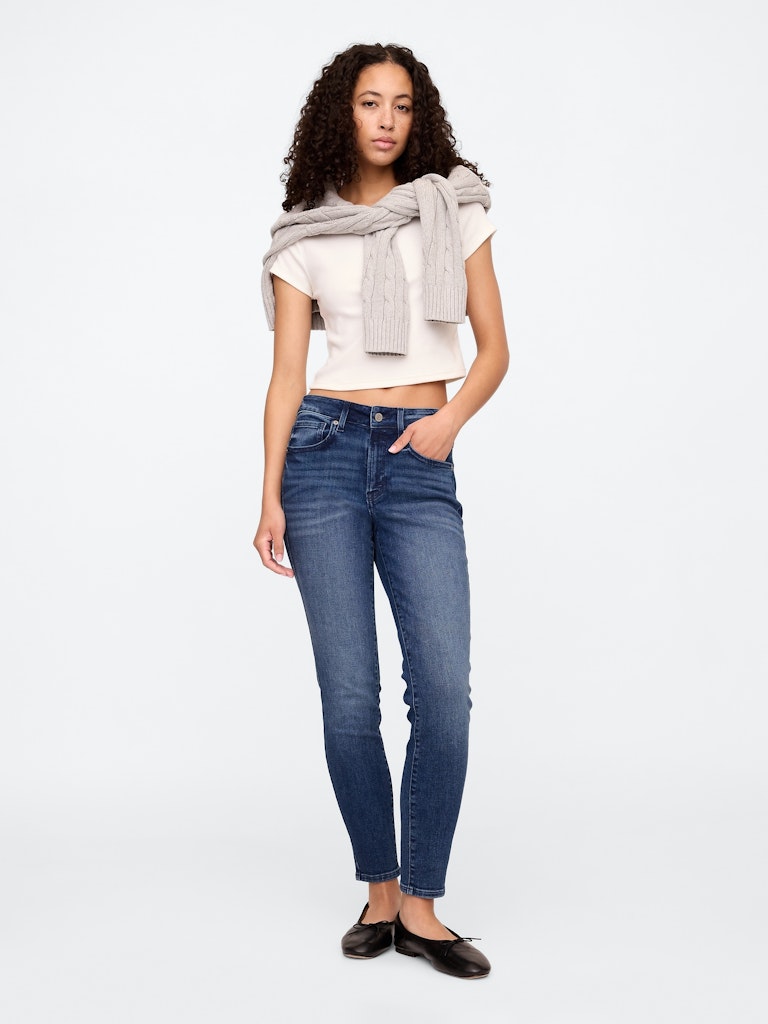 Mid Rise Universal Skinny Jeans: $34.99 Mid Rise Universal Skinny Jeans: $34.99
