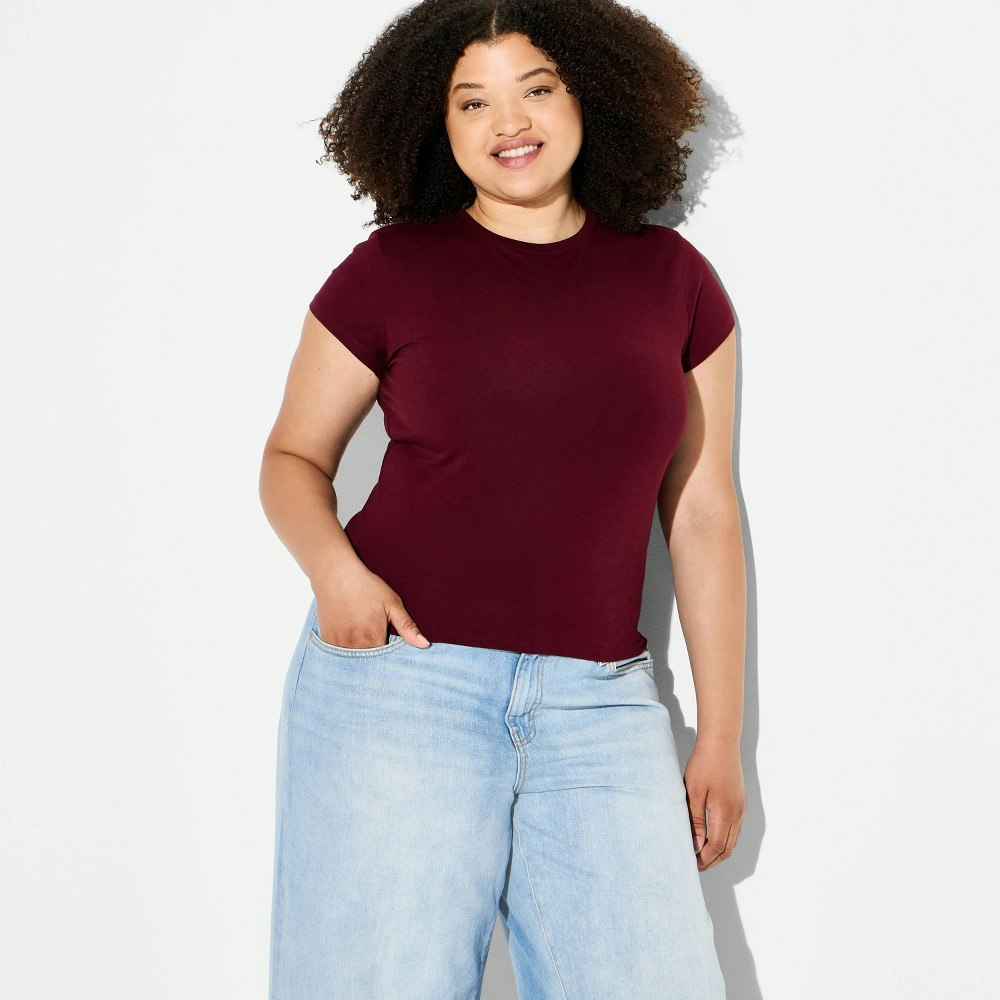 Women's Short Sleeve Crewneck T-Shirt: $6 Women's Short Sleeve Crewneck T-Shirt: $6
