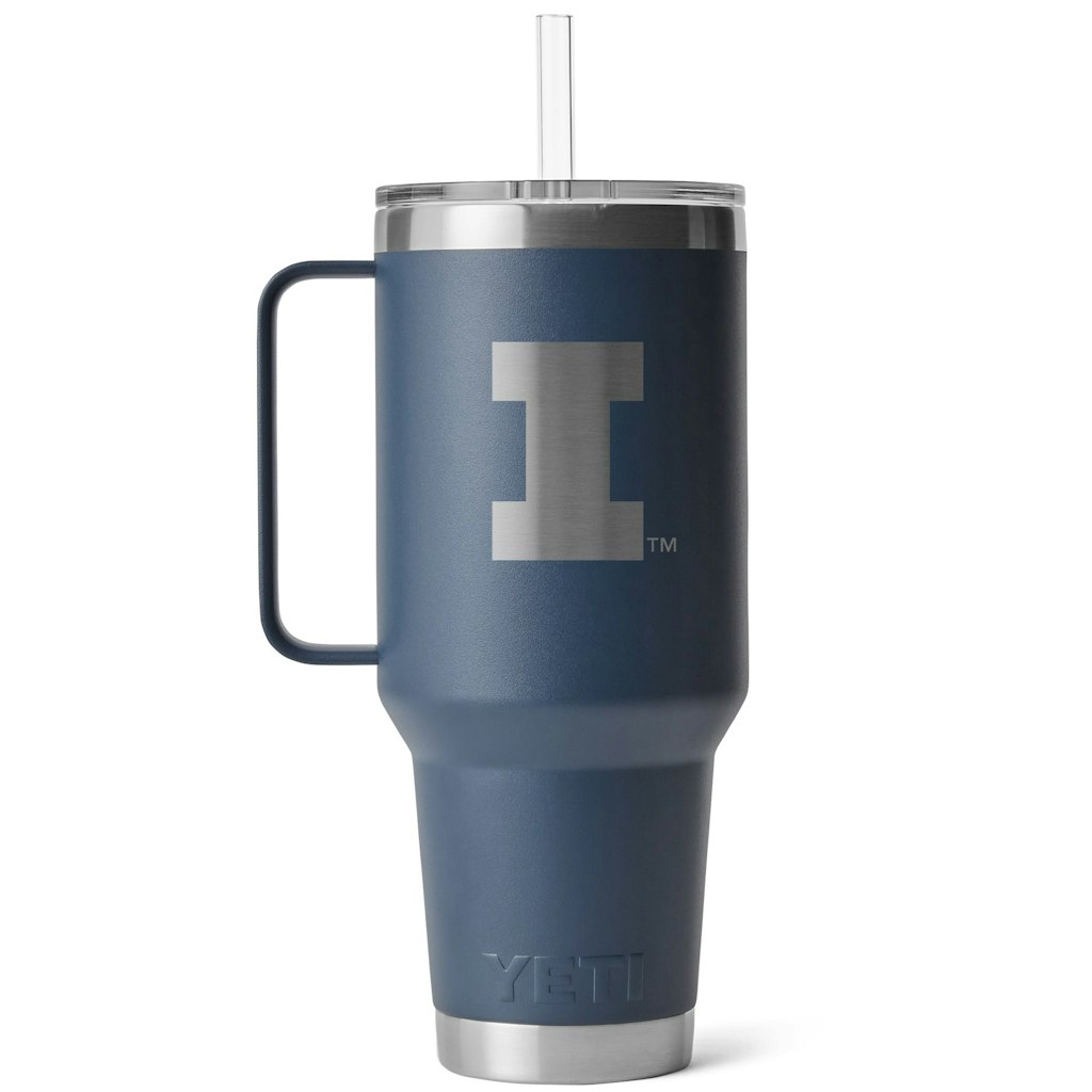 Yeti Illinois Fighting Illini 42oz. Rambler Straw Mug: $60 Yeti Illinois Fighting Illini 42oz. Rambler Straw Mug: $60
