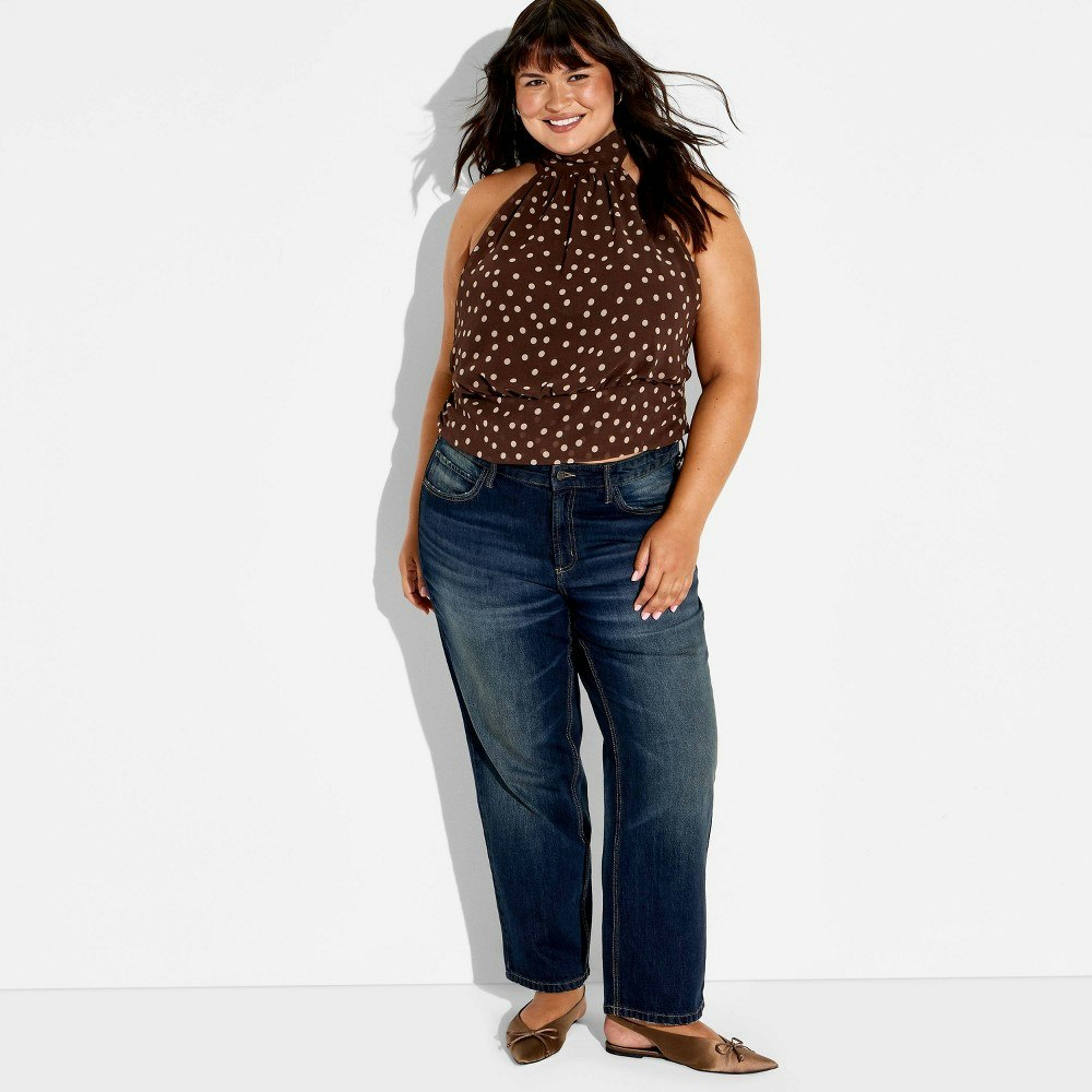 Wild Fable Women's Low-Rise Straight Leg Jeans: $28 Wild Fable Women's Low-Rise Straight Leg Jeans: $28