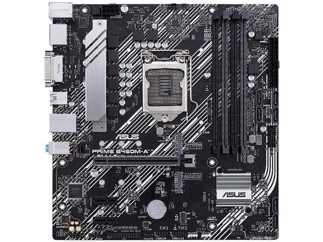 Asus Prime B460M-A LGA 1200 Micro ATX Motherboard: $105 Asus Prime B460M-A LGA 1200 Micro ATX Motherboard: $105