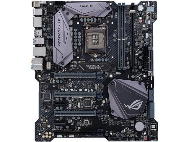 Asus ROG Maximus IX Apex LGA 1151 Motherboard: $206 Asus ROG Maximus IX Apex LGA 1151 Motherboard: $206