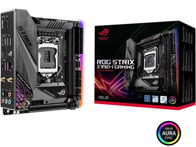 Asus ROG Strix Z390-I Gaming Mini ITX Motherboard: $183.75 Asus ROG Strix Z390-I Gaming Mini ITX Motherboard: $183.75