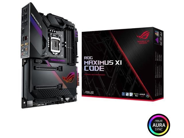 Asus ROG Maximus XI Code Z390 Motherboard: $312 Asus ROG Maximus XI Code Z390 Motherboard: $312