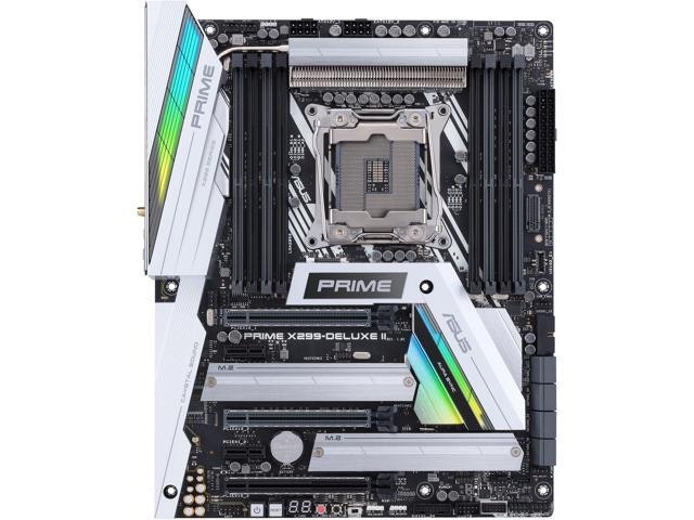 Asus Prime X299-Deluxe II LGA 2066 Motherboard: $440.90 Asus Prime X299-Deluxe II LGA 2066 Motherboard: $440.90
