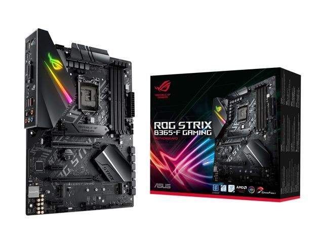 Asus ROG Strix B365-F Gaming ATX Motherboard: $116.44