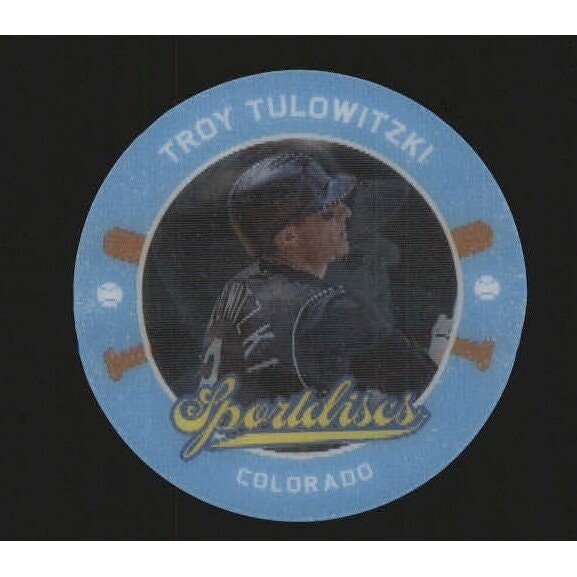 2013 Hometown Heroes Troy Tulowitzki Sport Disc #10: $10 2013 Hometown Heroes Troy Tulowitzki Sport Disc #10: $10