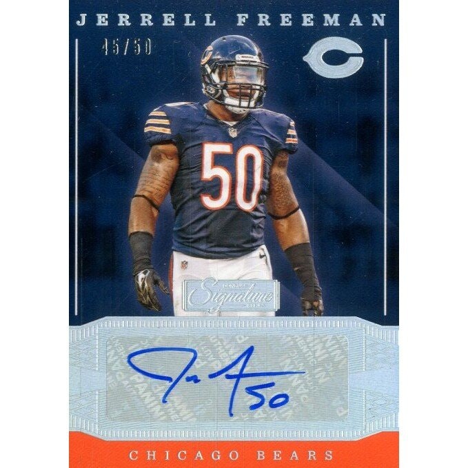 2016 Donruss Signature Series Jerrell Freeman Holo Silver Autograph Card: $12 2016 Donruss Signature Series Jerrell Freeman Holo Silver Autograph Card: $12