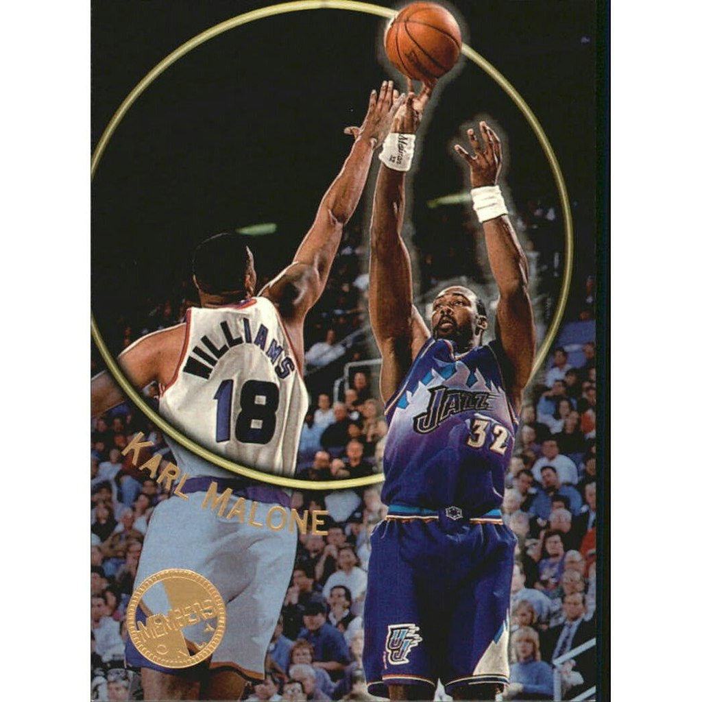 1996-97 Stadium Club Members Only #8 Karl Malone Basketball Card: $10 1996-97 Stadium Club Members Only #8 Karl Malone Basketball Card: $10