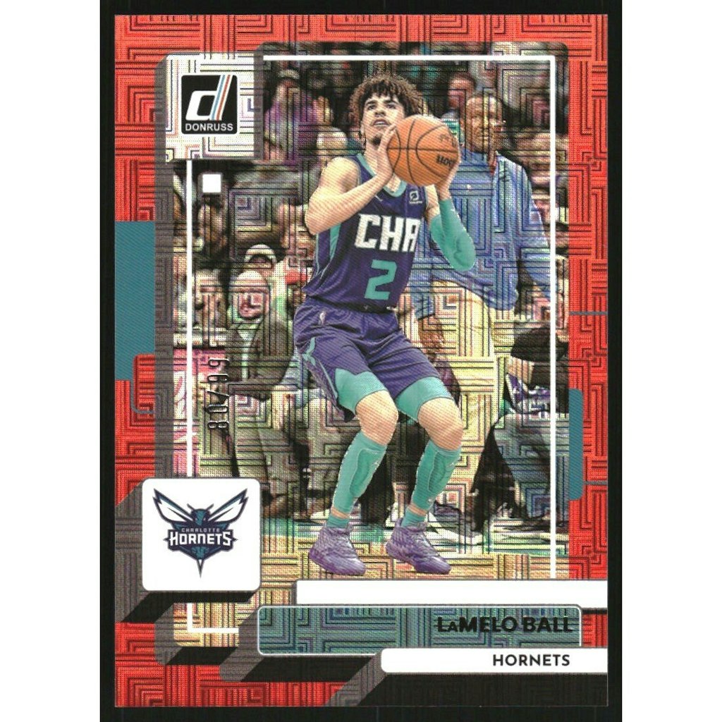 2022-23 Donruss Choice Red LaMelo Ball Card: $18 2022-23 Donruss Choice Red LaMelo Ball Card: $18