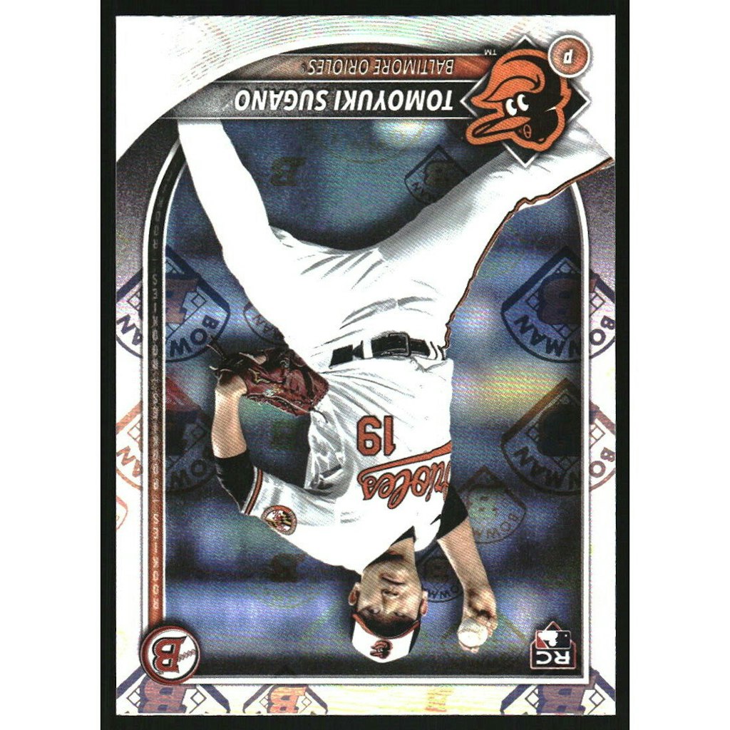 2025 Bowman Tomoyuki Sugano Retro Logo Pattern Card: $12 2025 Bowman Tomoyuki Sugano Retro Logo Pattern Card: $12